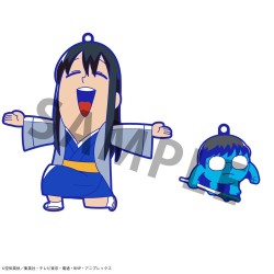 Gintama x Okawabukubu - Llaveros de Caucho Rubber Mascot Buddycolle Gintama Oshanti