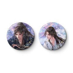 Ballad of Sword and Wine / Qiang Jin Jiu - Set de 2 chapas + lámina