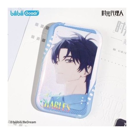 Link Click - Chapa con firma metalizada Charles (Cheng Xiaoshi)