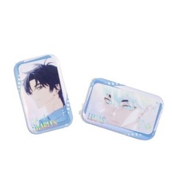 Link Click - Chapa con firma metalizada Charles (Cheng Xiaoshi)