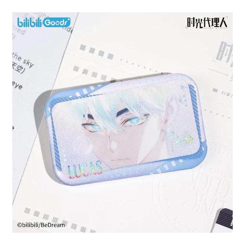 Link Click - Chapa con firma metalizada Lucas (Lu Guang)