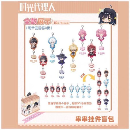 Link Click - Sobre con chibi llavero acrílico combinable