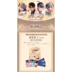 Love and Deepspace x Lawson - Caja con tarjeta aleatoria y 3 galletas