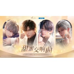 Love and Deepspace x Lawson - Caja con tarjeta aleatoria y 3 galletas