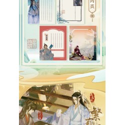 Mo Dao Zu Shi/Grandmaster of Demonic Cultivation - Libreta con postales y hojas para escribir