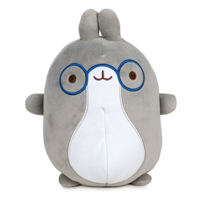 Peluche Pinco grey con gafas - Molang