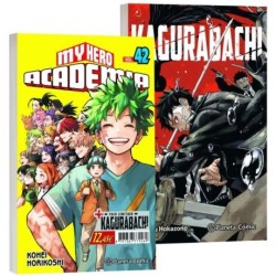 PACK MY HERO ACADEMIA 42 + KAGURABACHI 1 (Pack Limitado)
