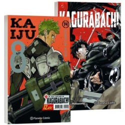 PACK KAIJU 8 N14 + KAGURABACHI 1 (Pack Limitado)