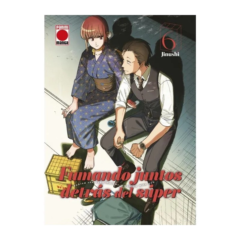 Fumando juntos detrás del súper 6