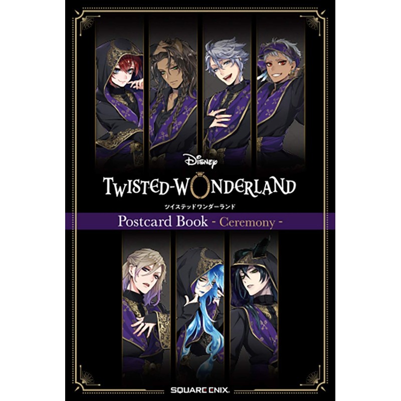 Libro de postales Disney Twisted Wonderland  - Ceremony ver. (JAP)