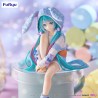 Figura  Noodle Stopper Hatsune Miku Rabbit Ear Hood Pajama Blue Color