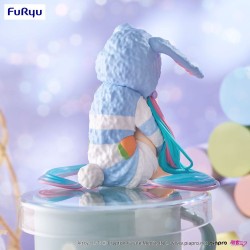 Figura  Noodle Stopper Hatsune Miku Rabbit Ear Hood Pajama Blue Color
