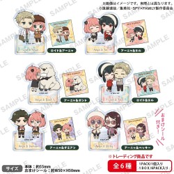 Blind Box standee acrílico Petit Duo Collection - Spy x Family