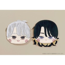 Pink Heart Jam Pack de 2 monederos de peluche bordados