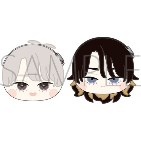 Pink Heart Jam Pack de 2 monederos de peluche bordados