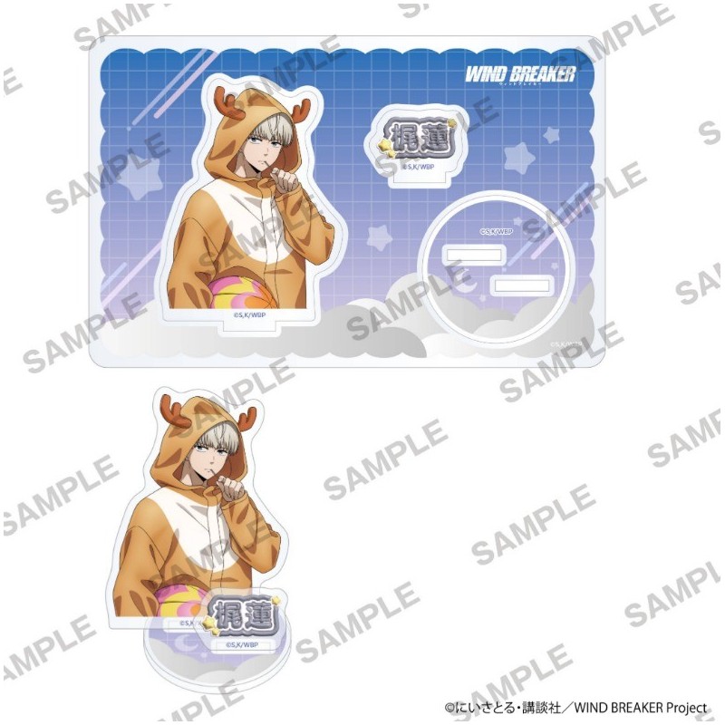 Stand acrílico Ren Kaji (Pijama Party Ver.) - Wind Breaker