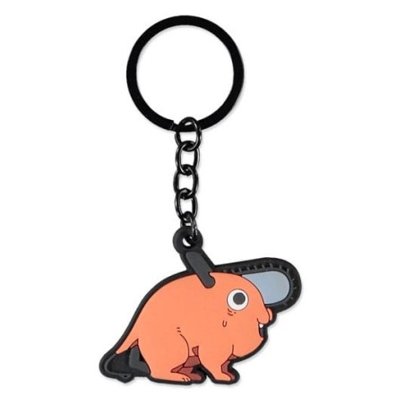 Llavero caucho Pochita - Chainsaw Man