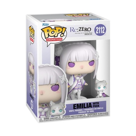 Funko POP! Emilia y Puck (2112) - Re:Zero
