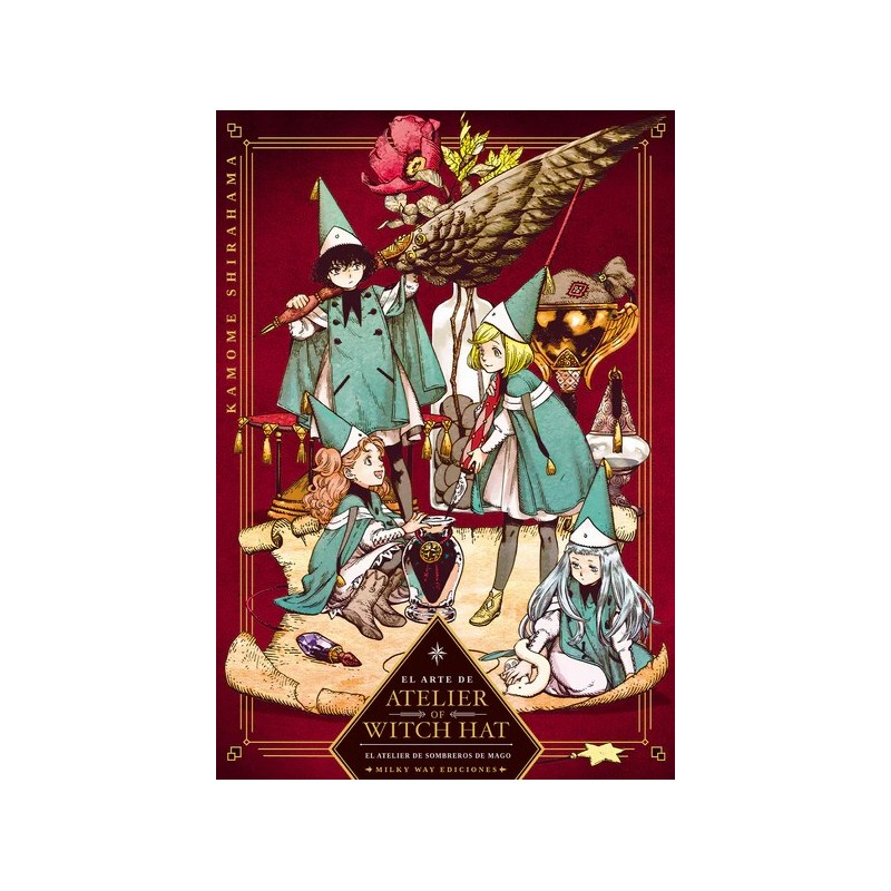 El arte de Atelier of Witch Hat