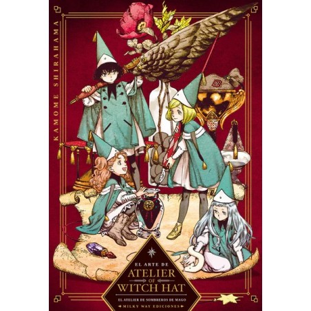 El arte de Atelier of Witch Hat