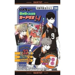 Sobre de carta + gummy Shokugan: Haikyuu!!