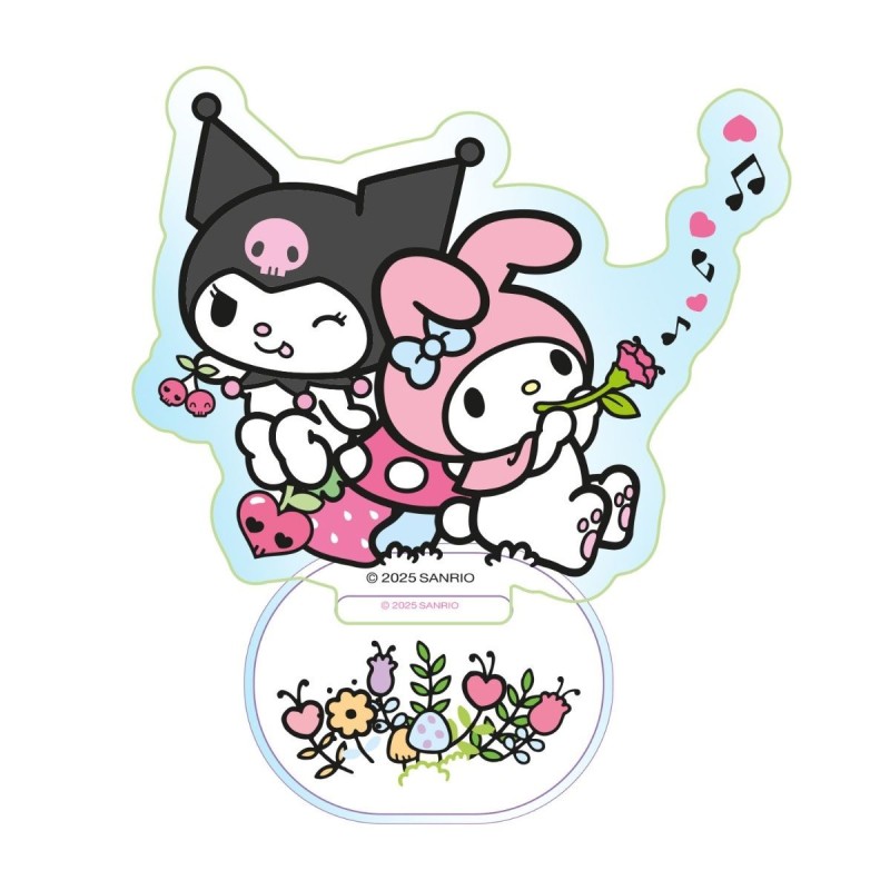 Kuromi & My Melody - Holograpic Acrylic Standee Sanrio