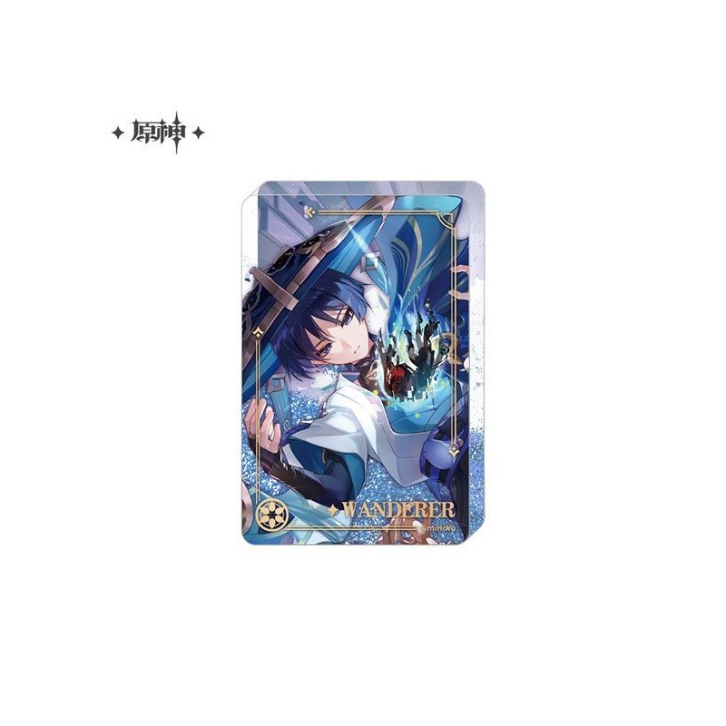 Taco Acrílico con glitter Scaramouche - Genshin Impact