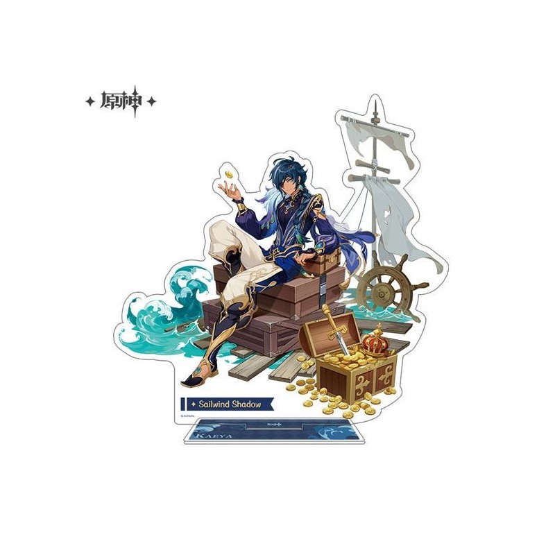 Acrílico Kaeya: Sailwind Shadow - Genshin Impact