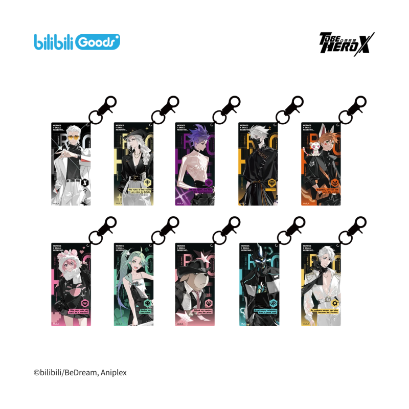 Sobre de llavero aleatorio - To Be Hero X