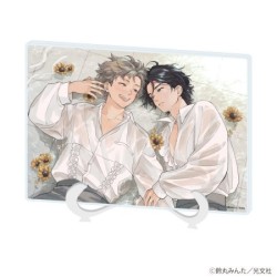 Tablero acrílico con peana - Cupido enamorado