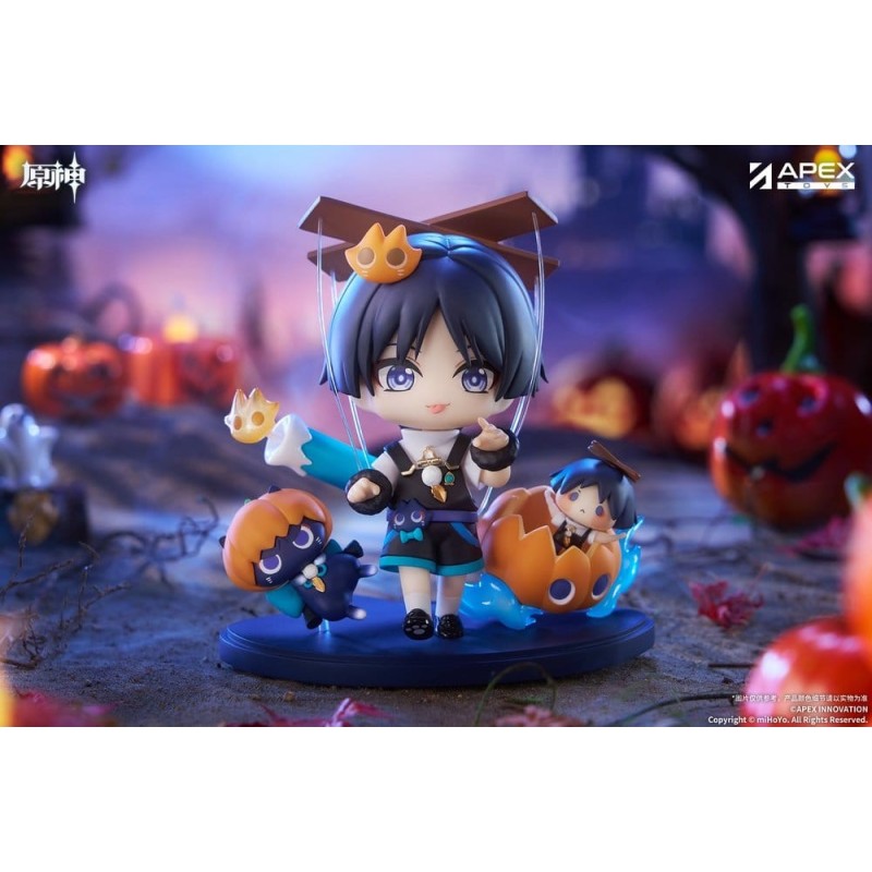 Figura Scaramicchi Arknights You Ye Qi Xiang Series Chibi Chara Wanderer - Genshin Impact