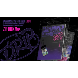 BABYMONSTER - 1st FULL ALBUM [DRIP] (ZIP LOCK Ver. / BINDER Ver.)