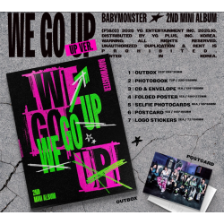 BABYMONSTER - 2nd MINI ALBUM [WE GO UP] (UP Ver.)