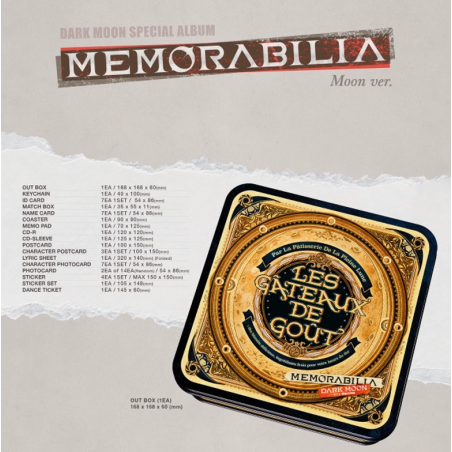 ENHYPEN - DARK MOON SPECIAL ALBUM [MEMORABILIA] (Moon ver.)