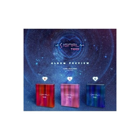 TWICE - 4th Mini Album [SIGNAL] RED ver.