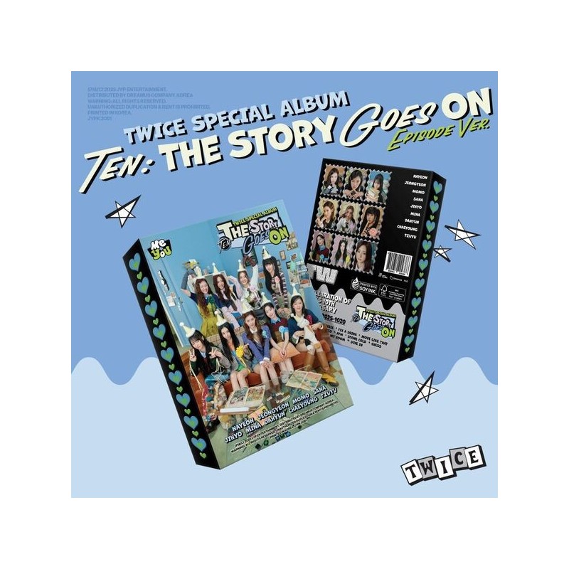 TWICE - Special Album [TEN: The Story Goes On] (EPISODE ver.)
