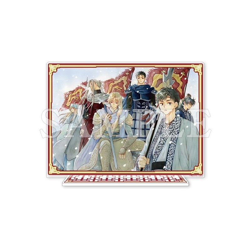 Lámina acrílica Soo- won y generales- Akatsuyki no Yona