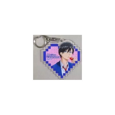 Llavero Acrilico Akito Yamada San Valentín corazón- My love story with Yamada-kun at Lv999