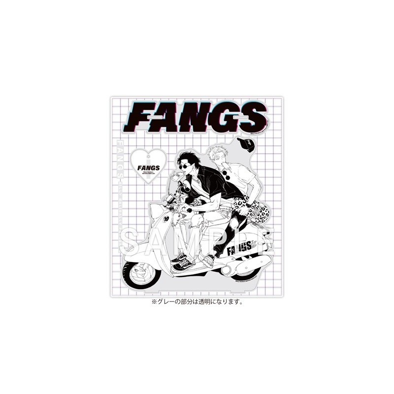 [PREVENTA] Lámina/Stand Acrílico XXL Fangs