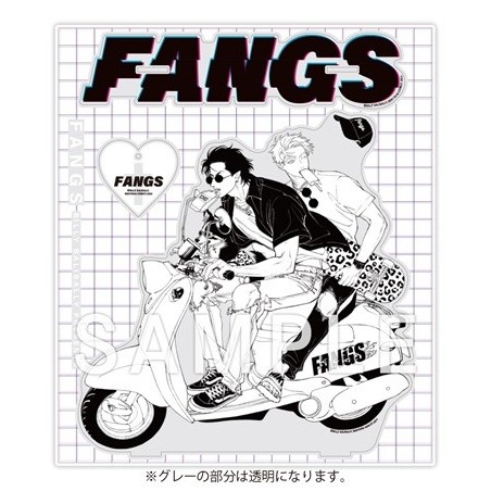 [PREVENTA] Lámina/Stand Acrílico XXL Fangs