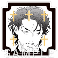 Sobre de lámina cuadrada acrílica aleatoria Fangs