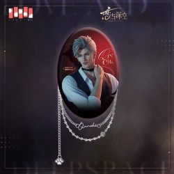 Chapa con colgante Sylus- Love and Deepspace