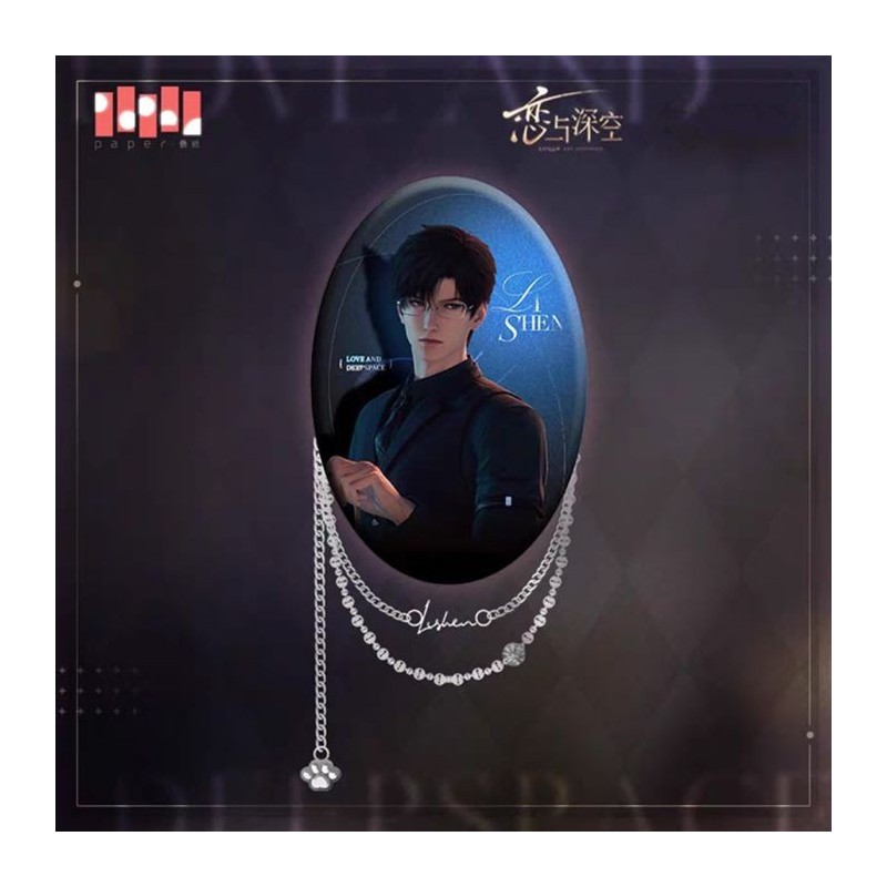 Chapa con colgante Zayne- Love and Deepspace