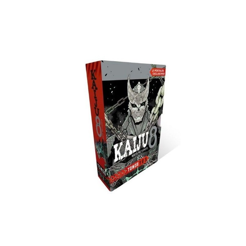 Kaiju N8 Pack tomos 1+2+3